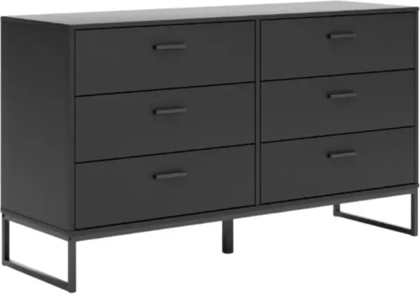 Signature Design by Ashley® Socalle Black Dresser