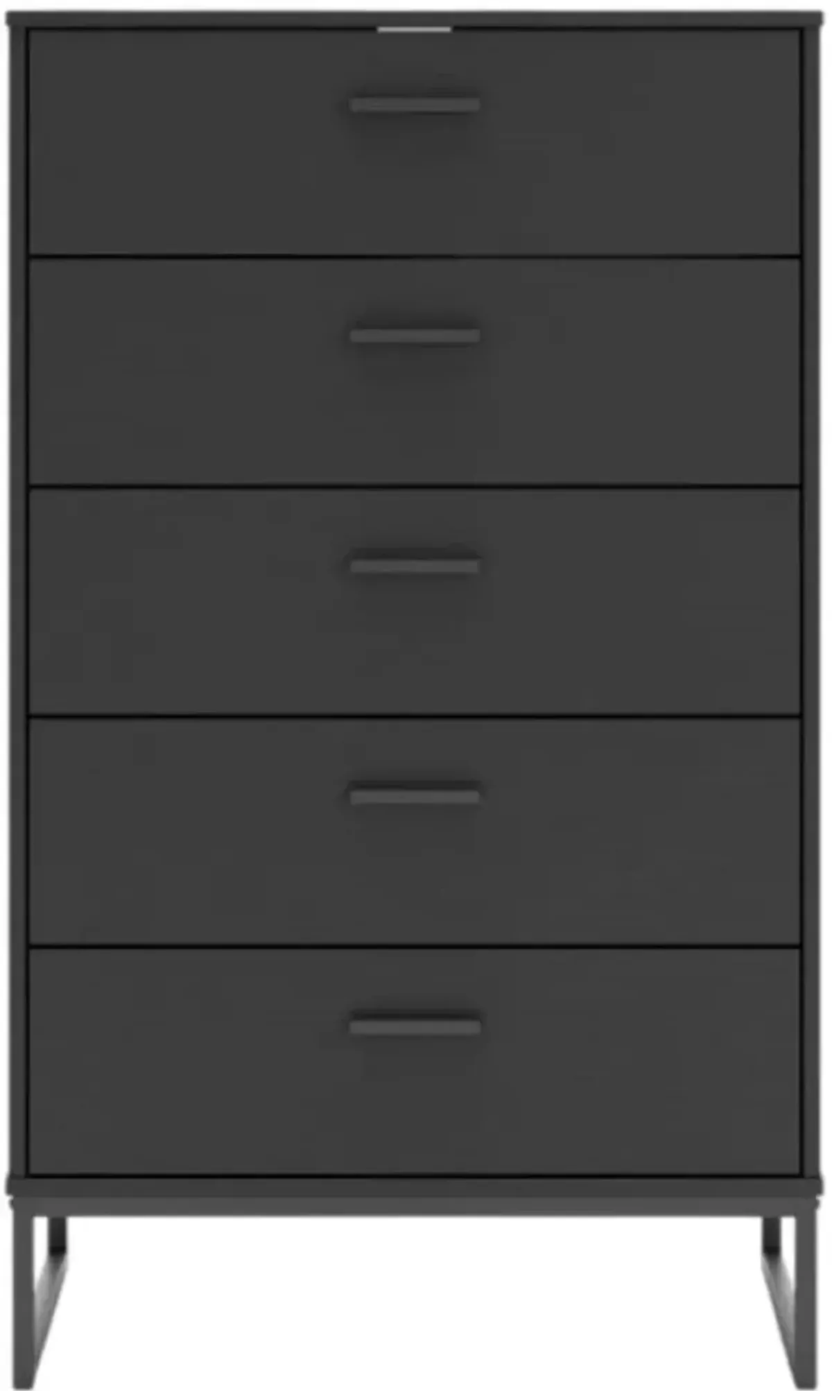 Signature Design by Ashley® Socalle Black 5-Drawer Chest