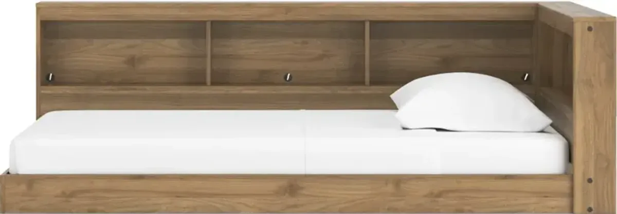 Signature Design by Ashley® Deanlow Honey Full Bookcase Storage Bed