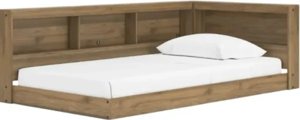 Signature Design by Ashley® Deanlow Honey Full Bookcase Storage Bed