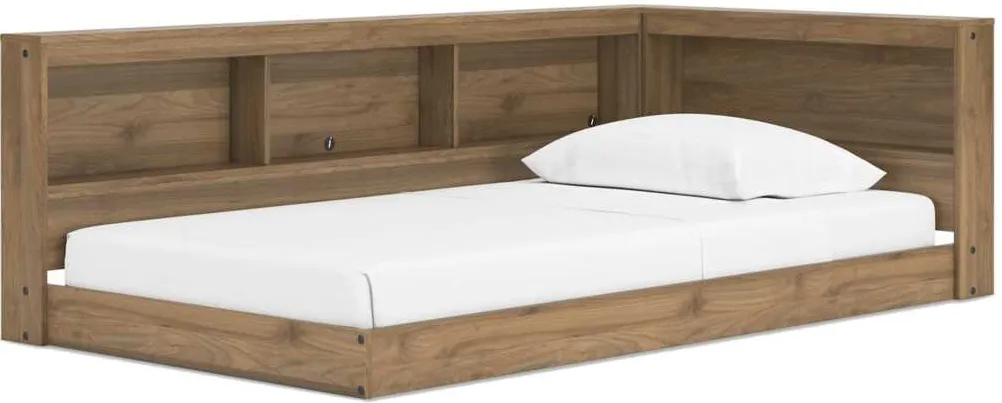 Signature Design by Ashley® Deanlow Honey Full Bookcase Storage Bed