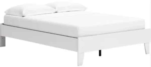 Signature Design by Ashley® Socalle Matte White Youth Full Platform Bed
