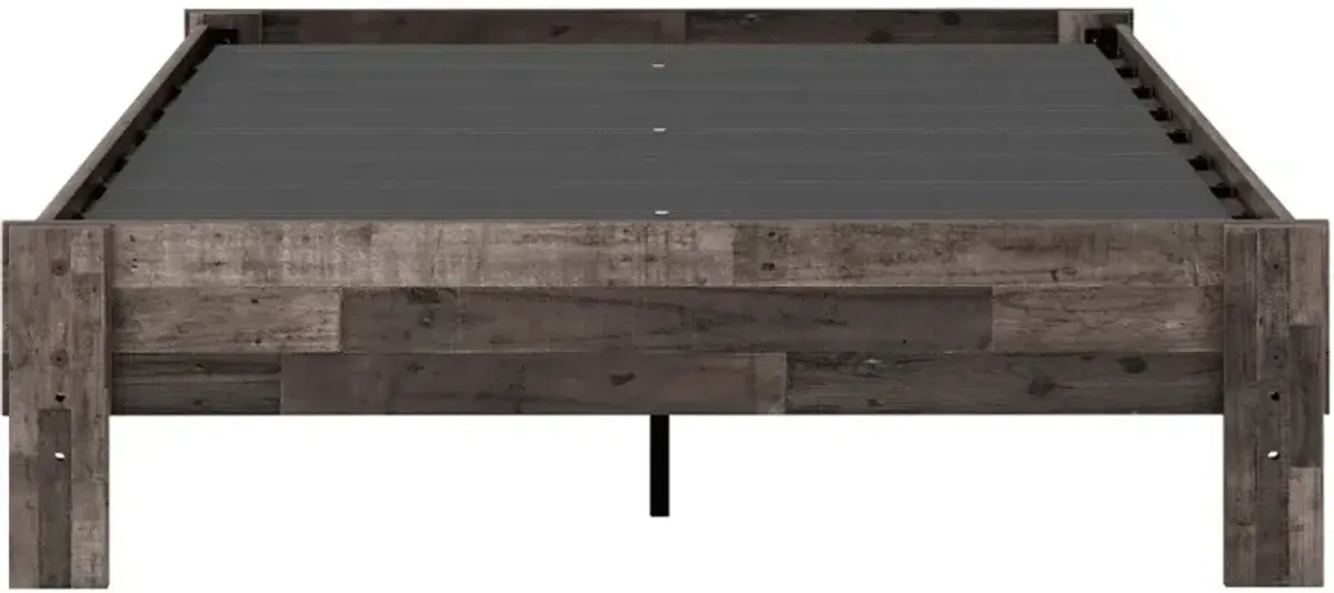 Signature Design by Ashley® Neilsville Multi Gray Full Platform Bed