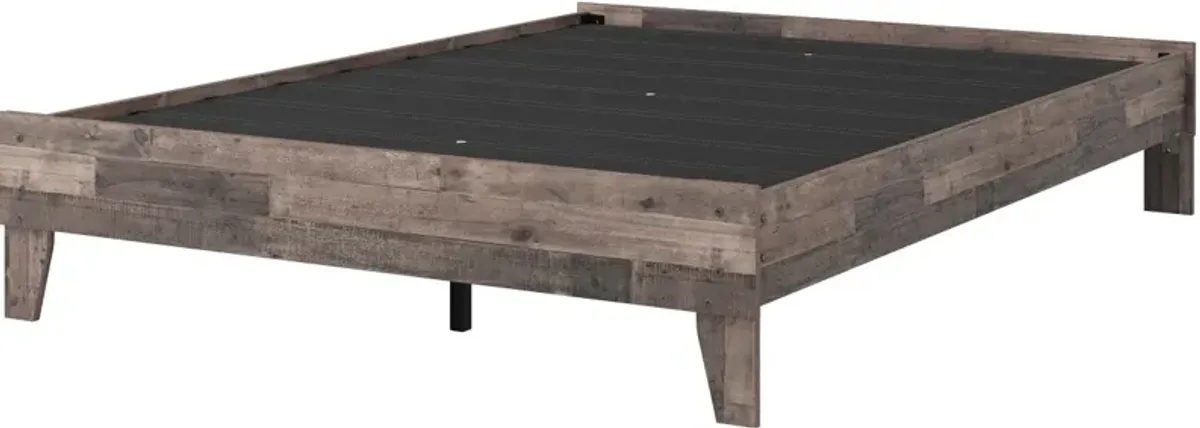 Signature Design by Ashley® Neilsville Multi-Gray Queen Platform Bed