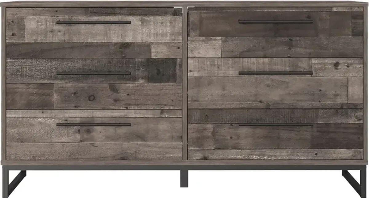Signature Design by Ashley® Neilsville Multi Gray Dresser