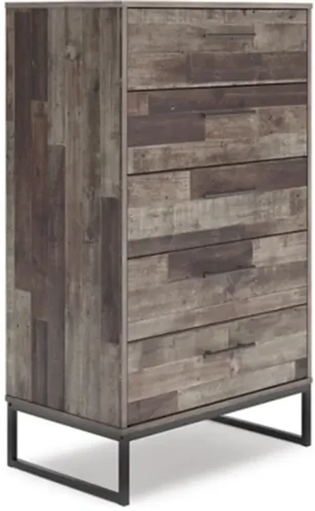 Signature Design by Ashley® Neilsville Multi Gray Chest of Drawers