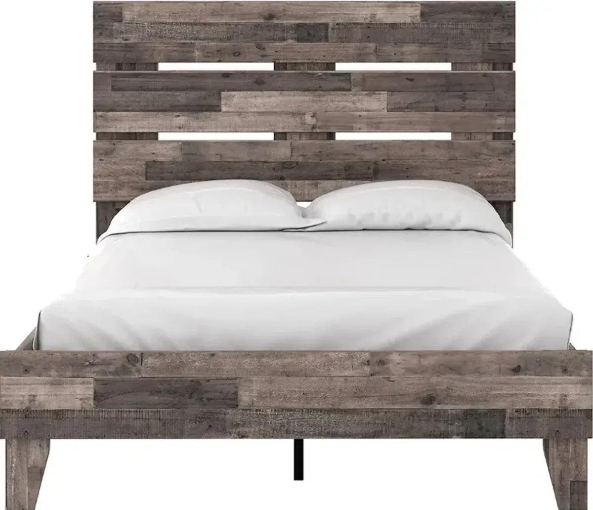 Signature Design by Ashley® Neilsville Multi Gray Full Panel Platform Bed