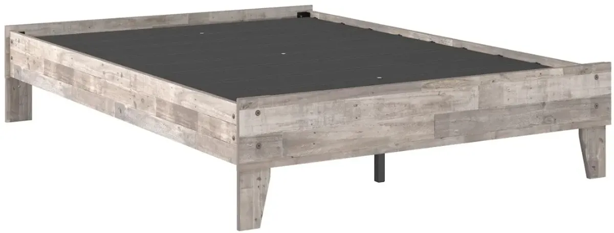 Signature Design by Ashley® Neilsville Whitewash Full Platform Bed