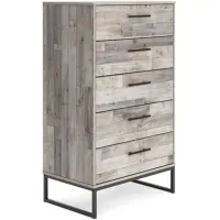 Signature Design by Ashley® Neilsville Whitewash Chest of Drawers