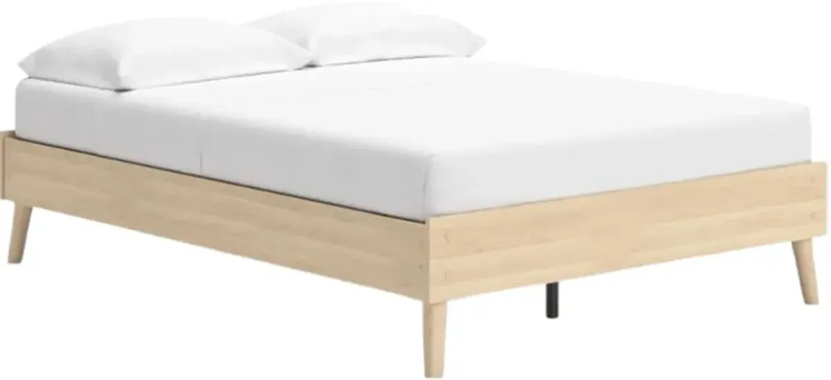 Signature Design by Ashley® Cabinella Tan Full Platform Bed
