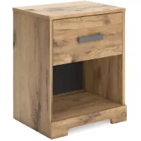Signature Design by Ashley® Larstin Golden Rustic One Drawer Nightstand