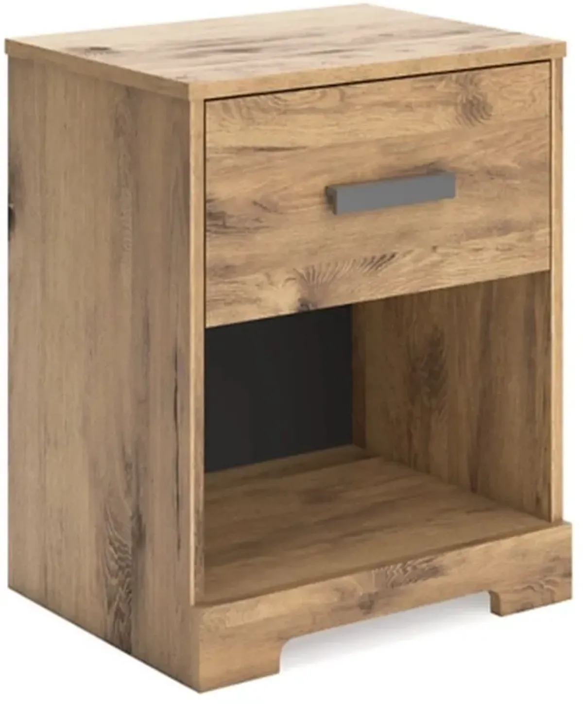 Signature Design by Ashley® Larstin Golden Rustic One Drawer Nightstand