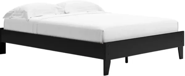 Signature Design by Ashley® Finch Black Queen Platform Bed