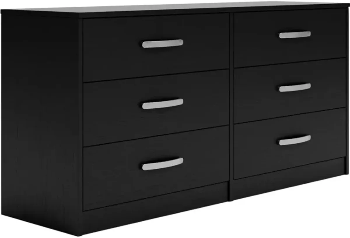 Signature Design by Ashley® Finch Black 6-Drawer Dresser