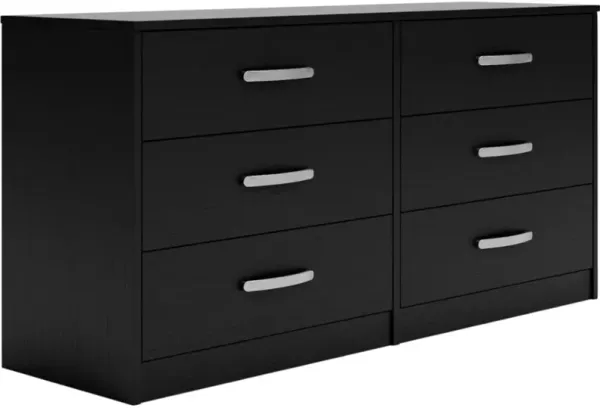 Signature Design by Ashley® Finch Black 6-Drawer Dresser