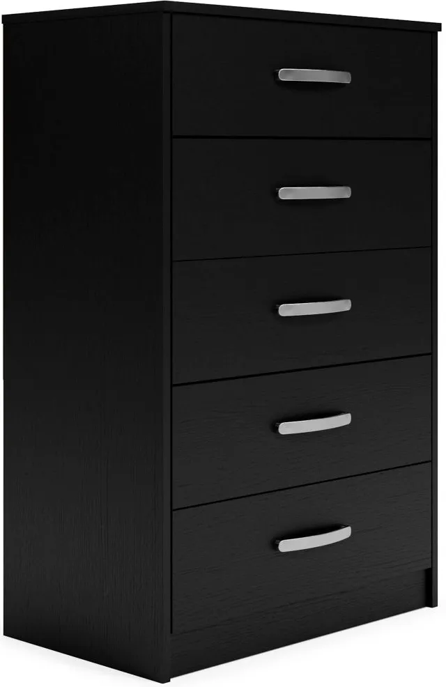Signature Design by Ashley® Finch Black Chest of Drawers
