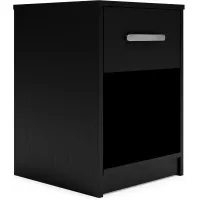 Signature Design by Ashley® Finch Black Nightstand