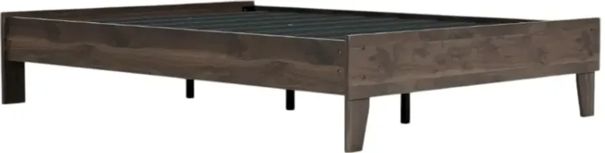 Signature Design by Ashley® Calverson Mocha Full Platform Bed