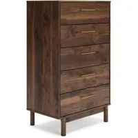 Signature Design by Ashley® Calverson Mocha Chest of Drawers
