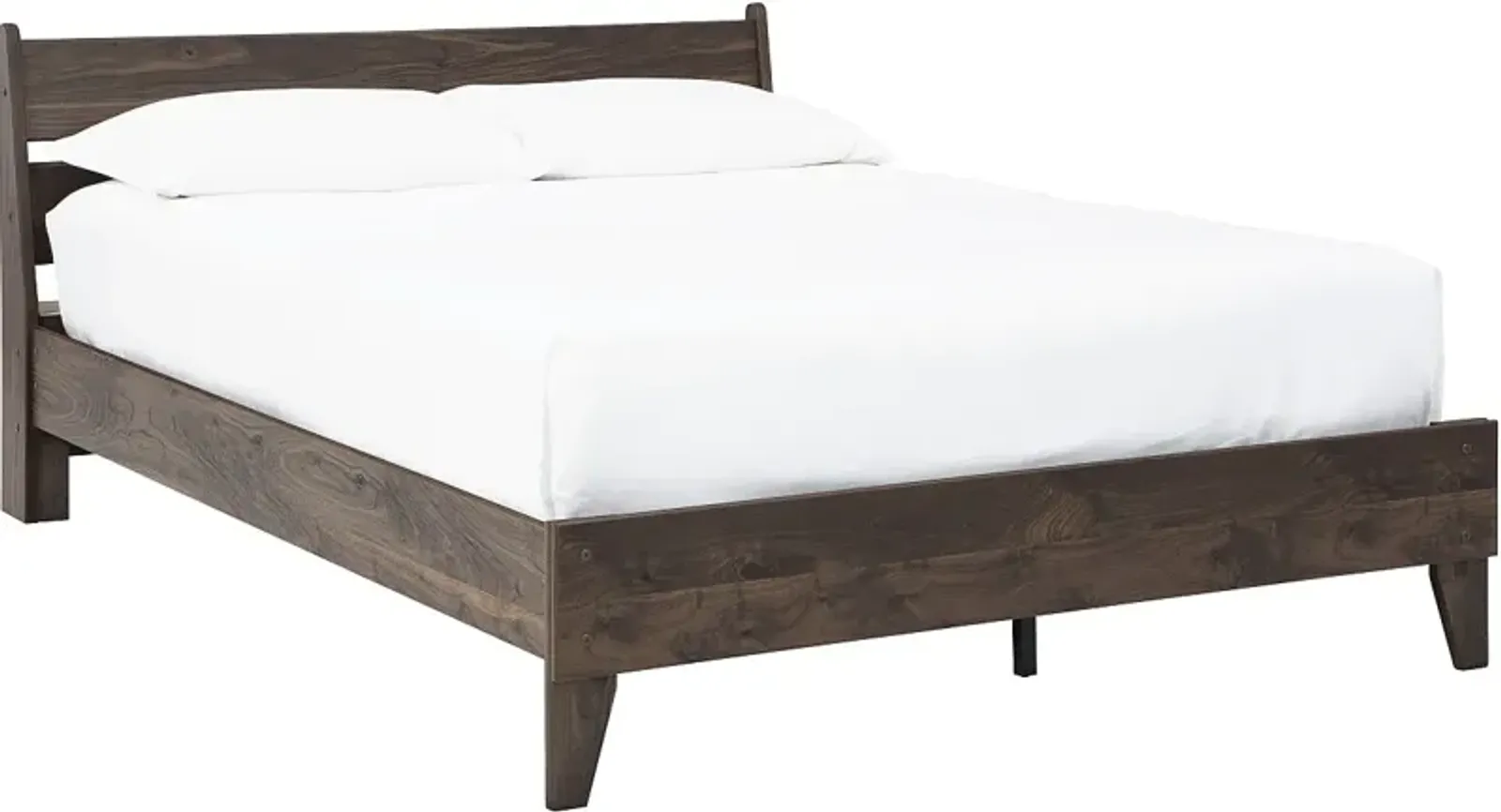 Signature Design by Ashley® Calverson Mocha Queen Panel Platform Bed