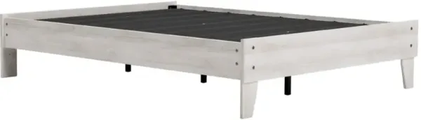 Signature Design by Ashley® Shawburn Whitewash Queen Platform Bed