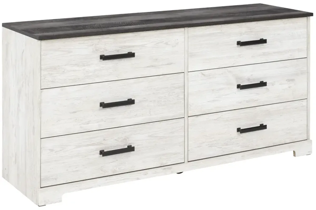 Signature Design by Ashley® Shawburn White/Dark Charcoal Gray Dresser