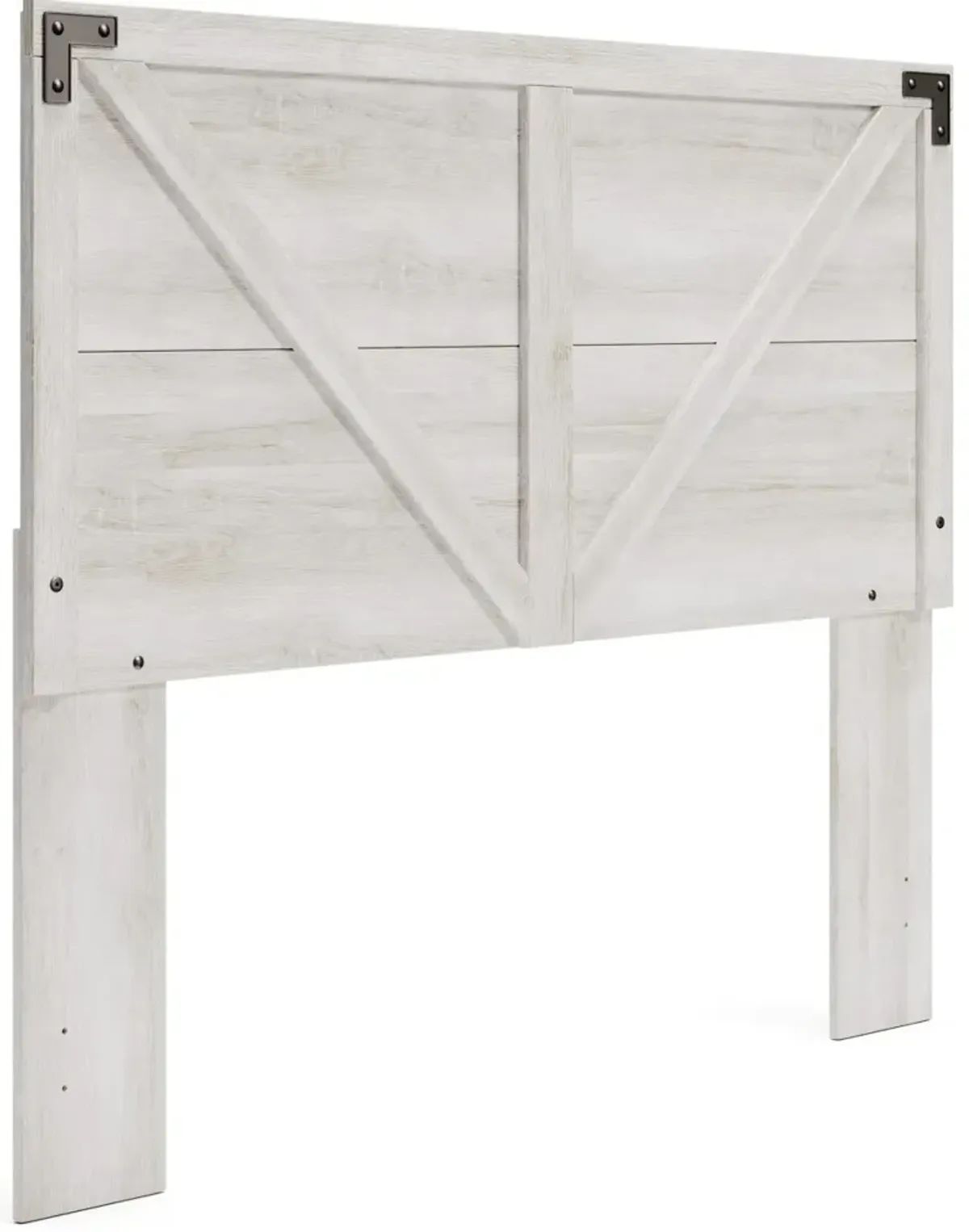 Signature Design by Ashley® Shawburn Whitewash Queen Crossbuck Panel Headboard