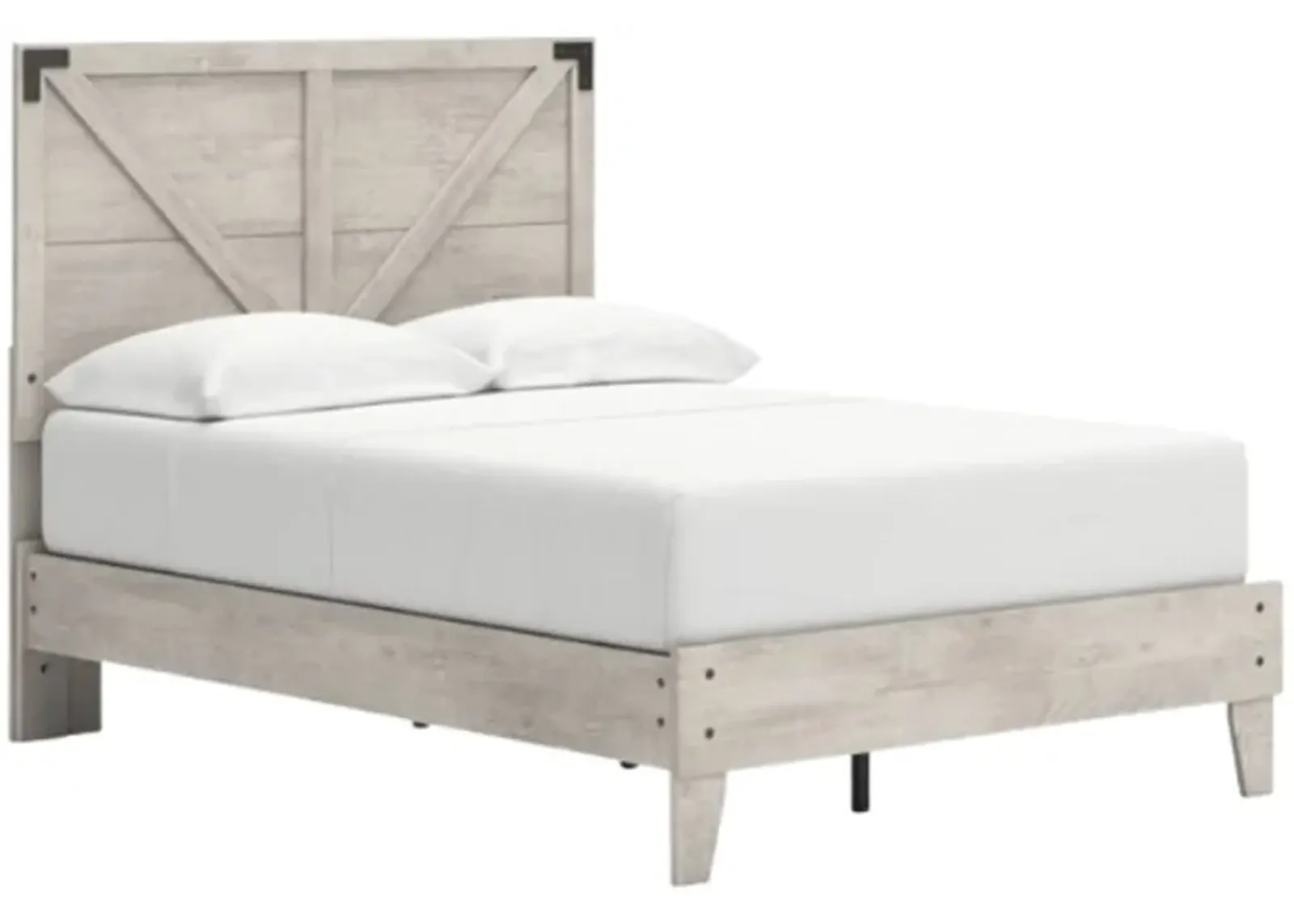 Signature Design by Ashley® Shawburn Gray Full Platform Panel Bed