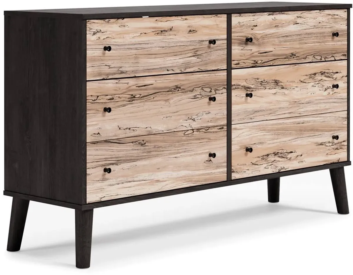 Signature Design by Ashley® Piperton Two-tone Brown/Black Dresser