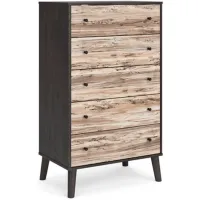 Signature Design by Ashley® Piperton Two-Tone Brown/Black Chest of Drawers