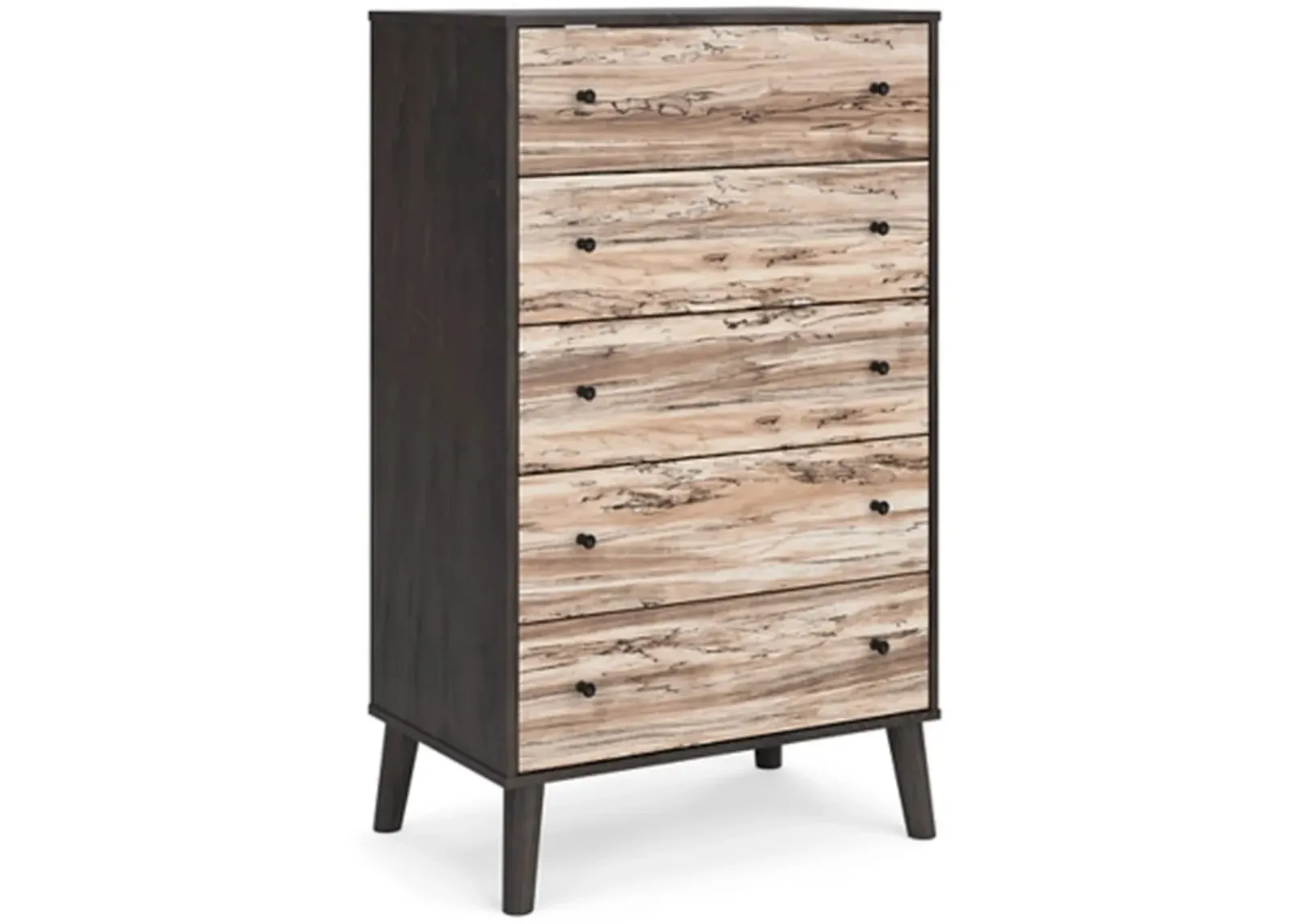 Signature Design by Ashley® Piperton Two-Tone Brown/Black Chest of Drawers