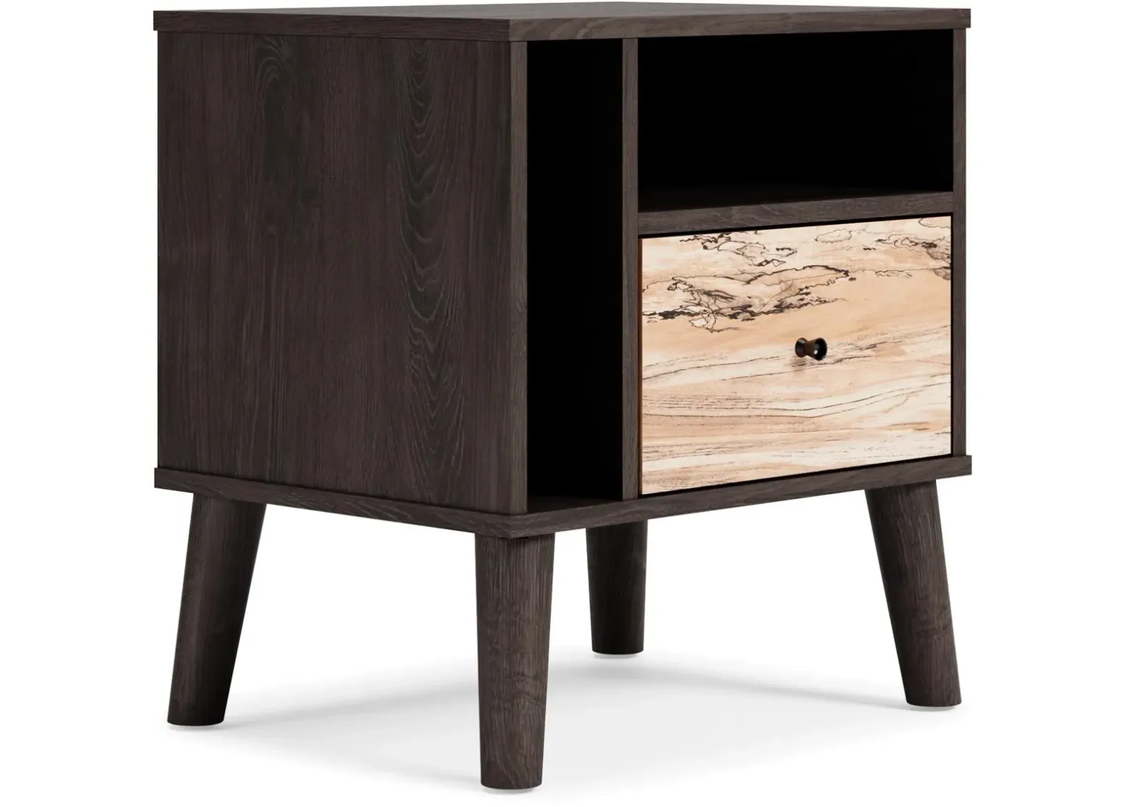 Signature Design by Ashley® Piperton Two-tone Brown/Black Nightstand