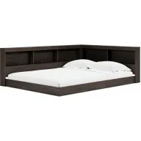 Signature Design by Ashley® Piperton Brown Full Bookcase Storage Bed