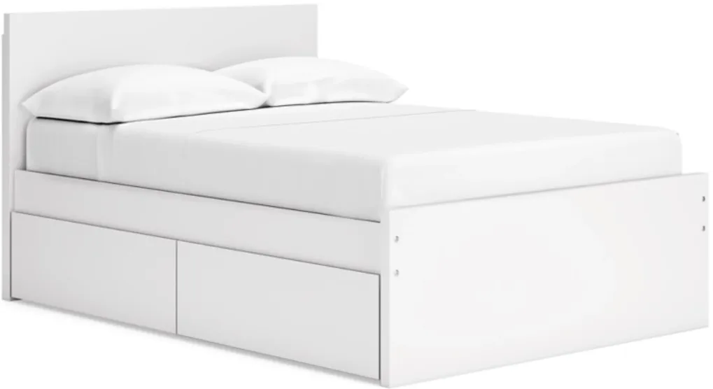 Signature Design by Ashley® Onita White Full Panel Storage Bed