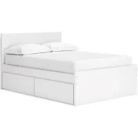 Signature Design by Ashley® Onita White Queen Panel Storage Bed