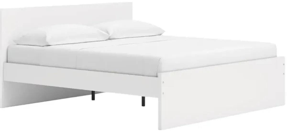 Signature Design by Ashley® Onita White King Panel Platform Bed