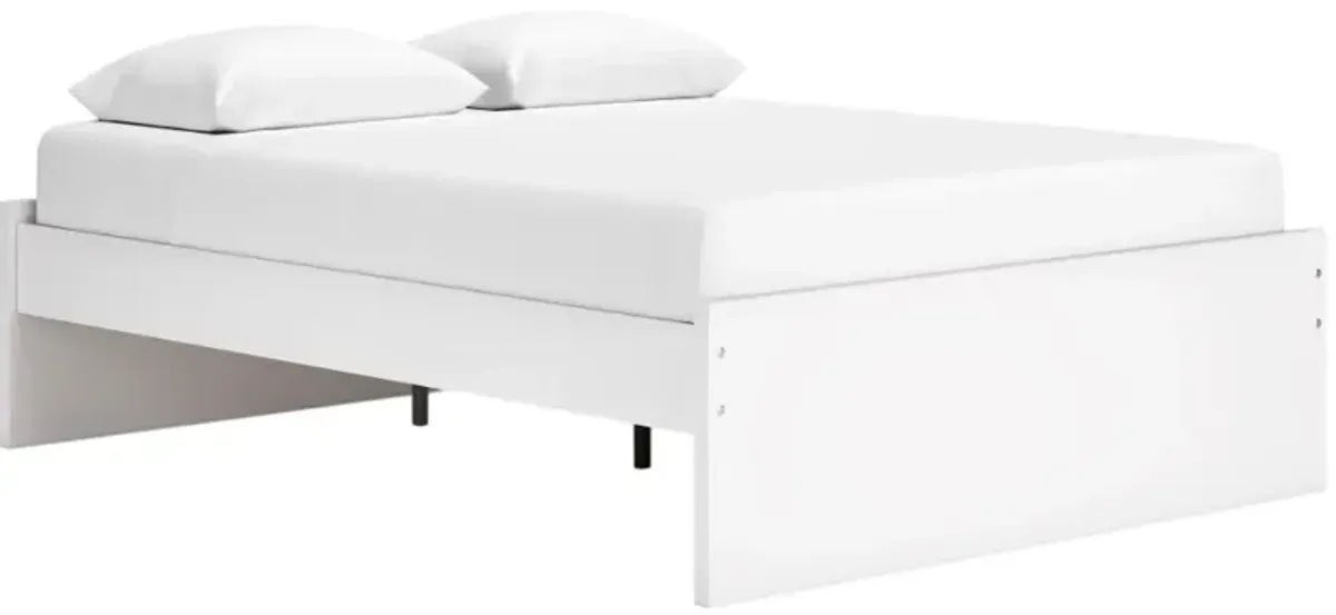 Signature Design by Ashley® Onita White Queen Platform Bed