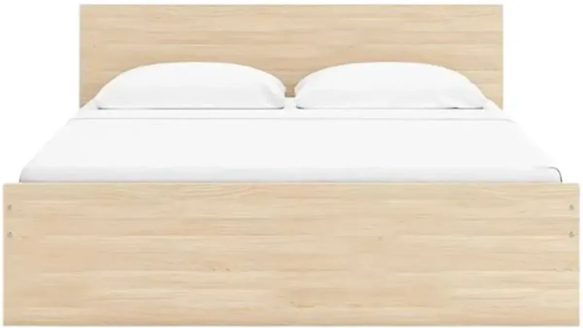 Signature Design by Ashley® Onita Natural Queen Panel Storage Bed