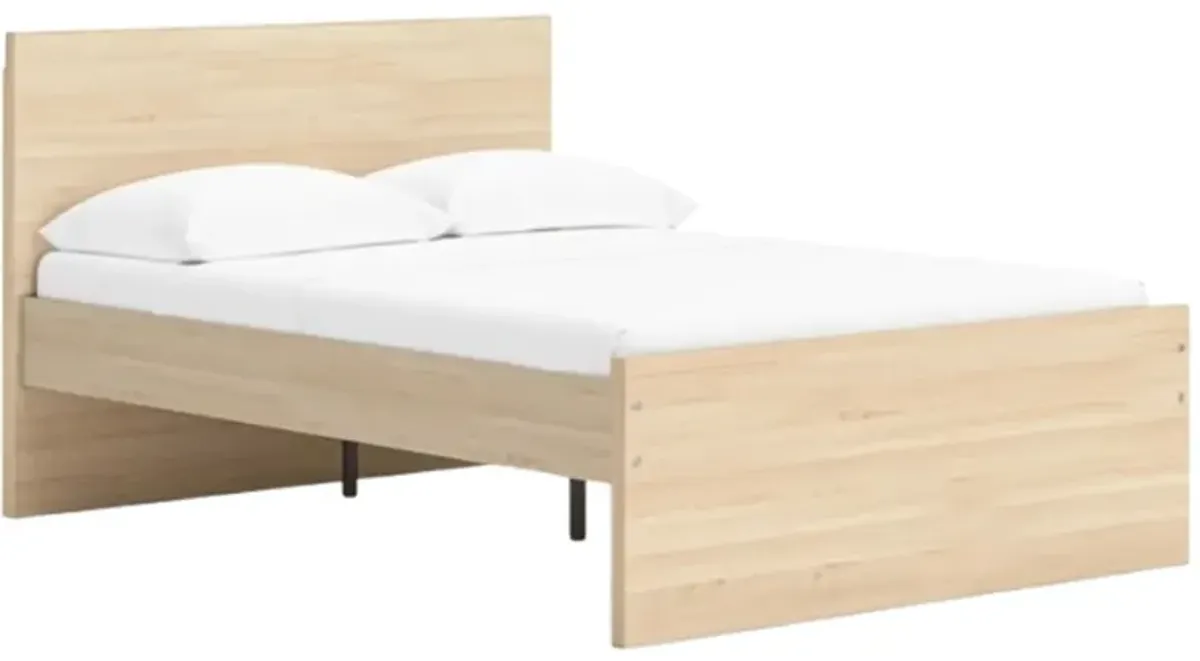 Signature Design by Ashley® Onita Natural King Panel Platform Bed