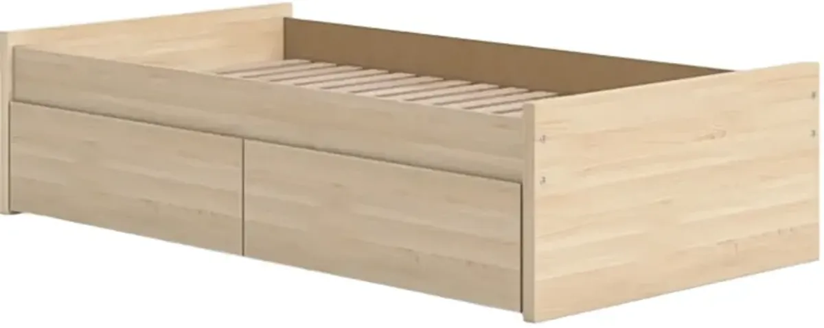 Signature Design by Ashley® Onita Natural Twin Platform Storage Bed