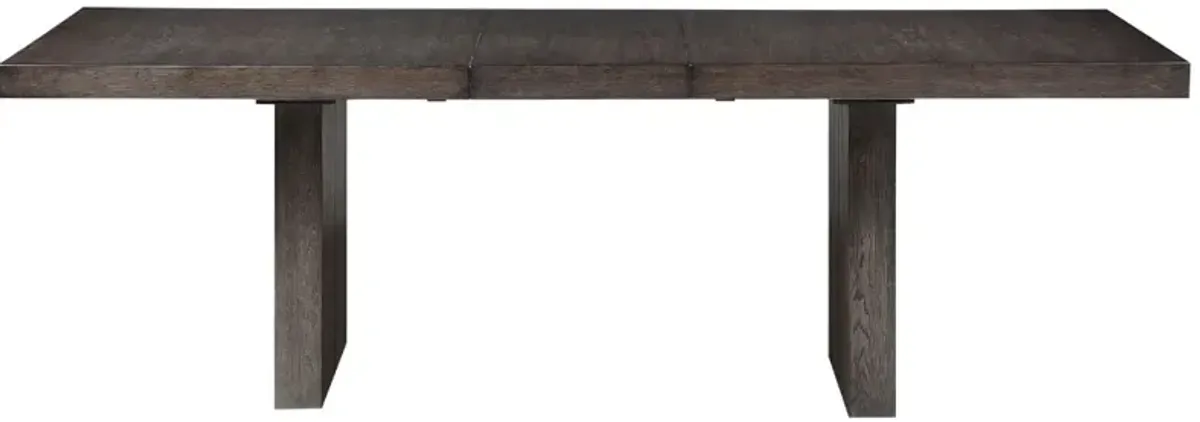 Steve Silver Co. Evan 6-Piece Green/Walnut Dining Table Set