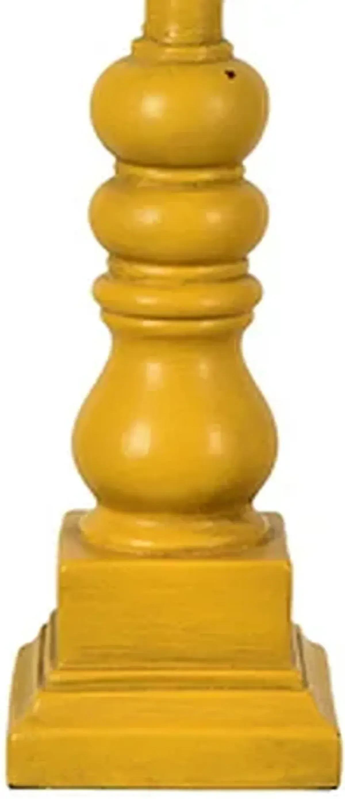 Crestview Collection Yellow Table Lamp