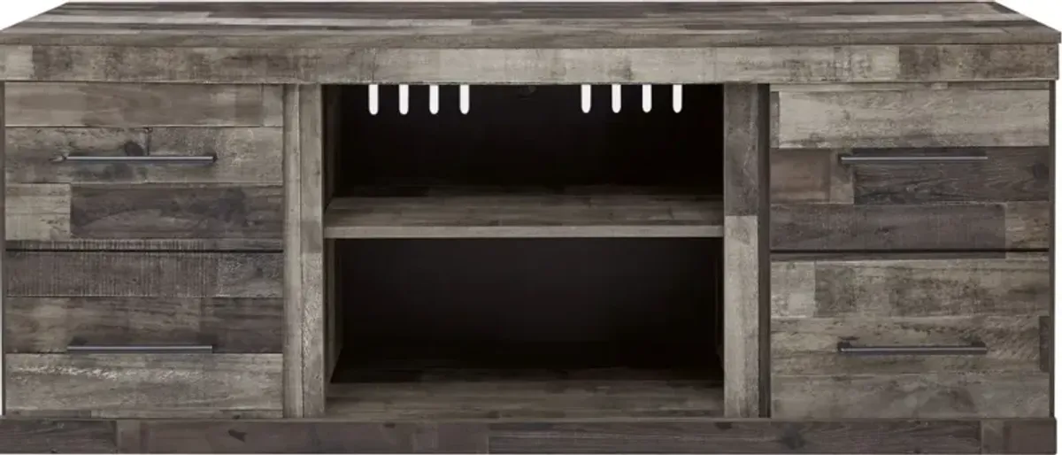 Signature Design by Ashley® Derekson 4-Piece Multi Gray Entertainment Center