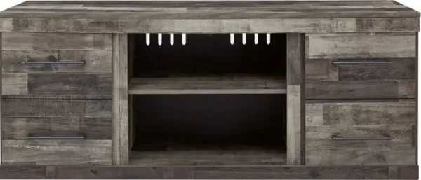 Signature Design by Ashley® Derekson 4-Piece Multi Gray Entertainment Center