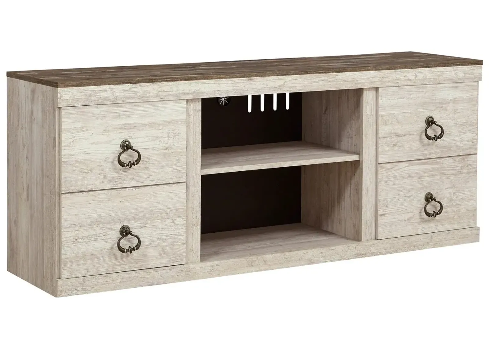 Signature Design by Ashley® Willowton Whitewash 60" TV Stand