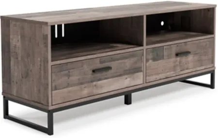 Signature Design by Ashley® Neilsville Multi Gray Rich Brown 59" TV Stand