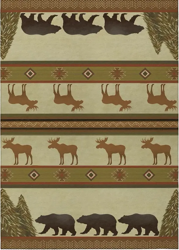 Dalyn Rug Company Excursion Beige 5'x8' Style 3 Area Rug