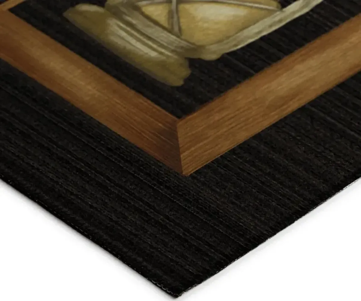 Dalyn Rug Company Excursion Black 5'x8' Area Rug