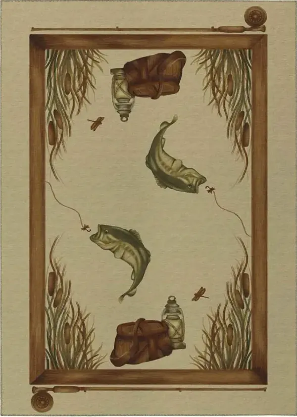 Dalyn Rug Company Excursion Beige 8'x10' Style 1 Area Rug