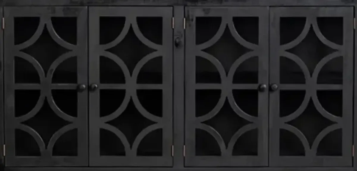 Crestview Collection Elements Black Sideboard